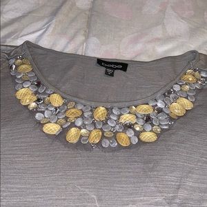 Bebe beaded tee shirt